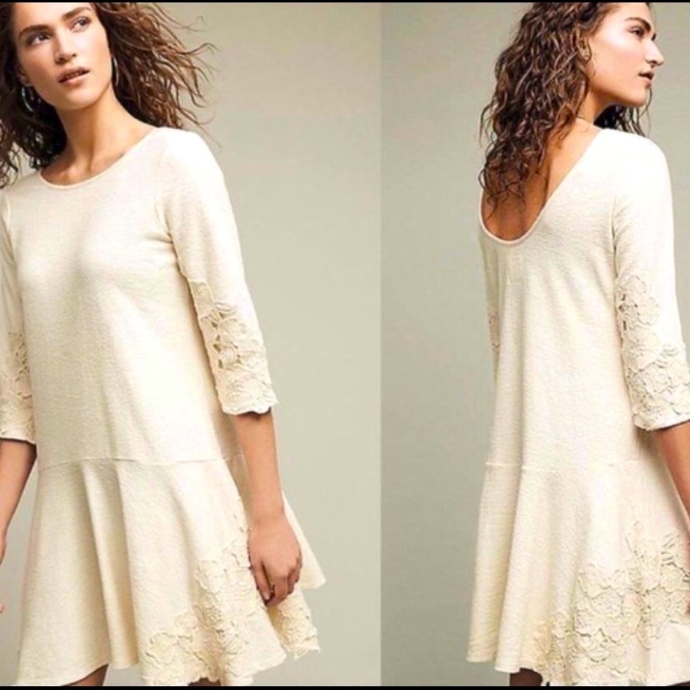 NWT Anthropologie Maeve tierra waist drop dress